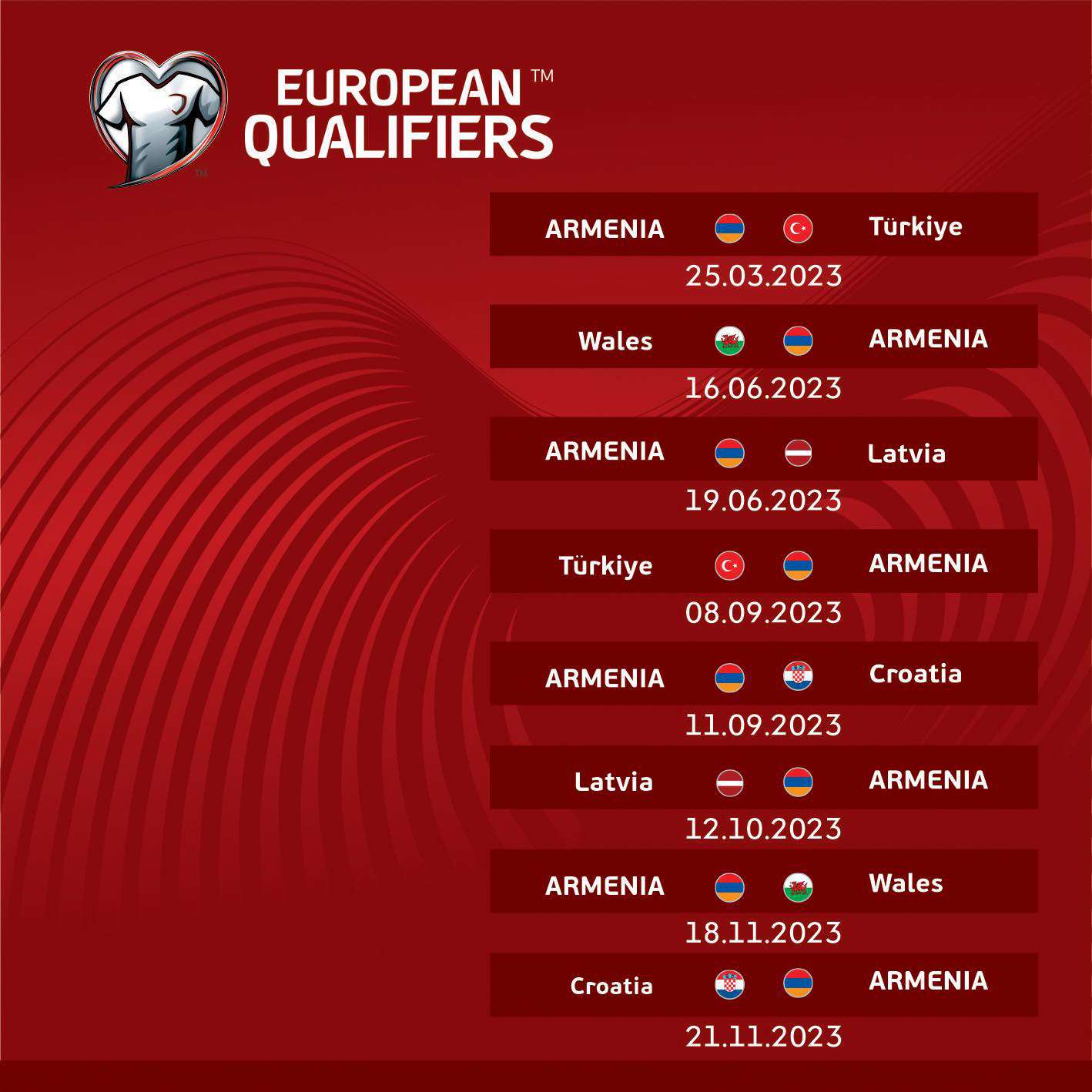 Отборочные матчи евро 2024 по футболу расписание