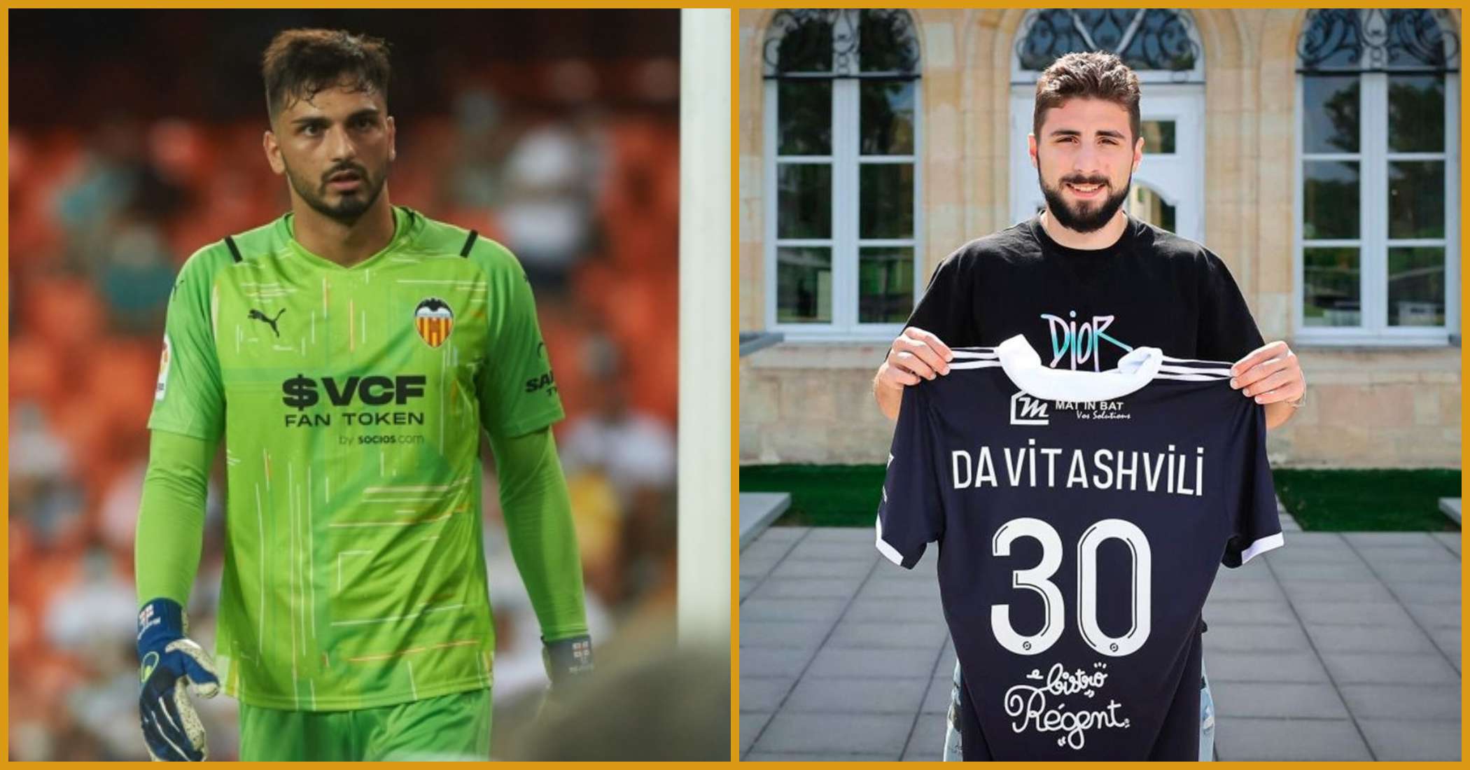 Famous Georgian football players expressed their support for the