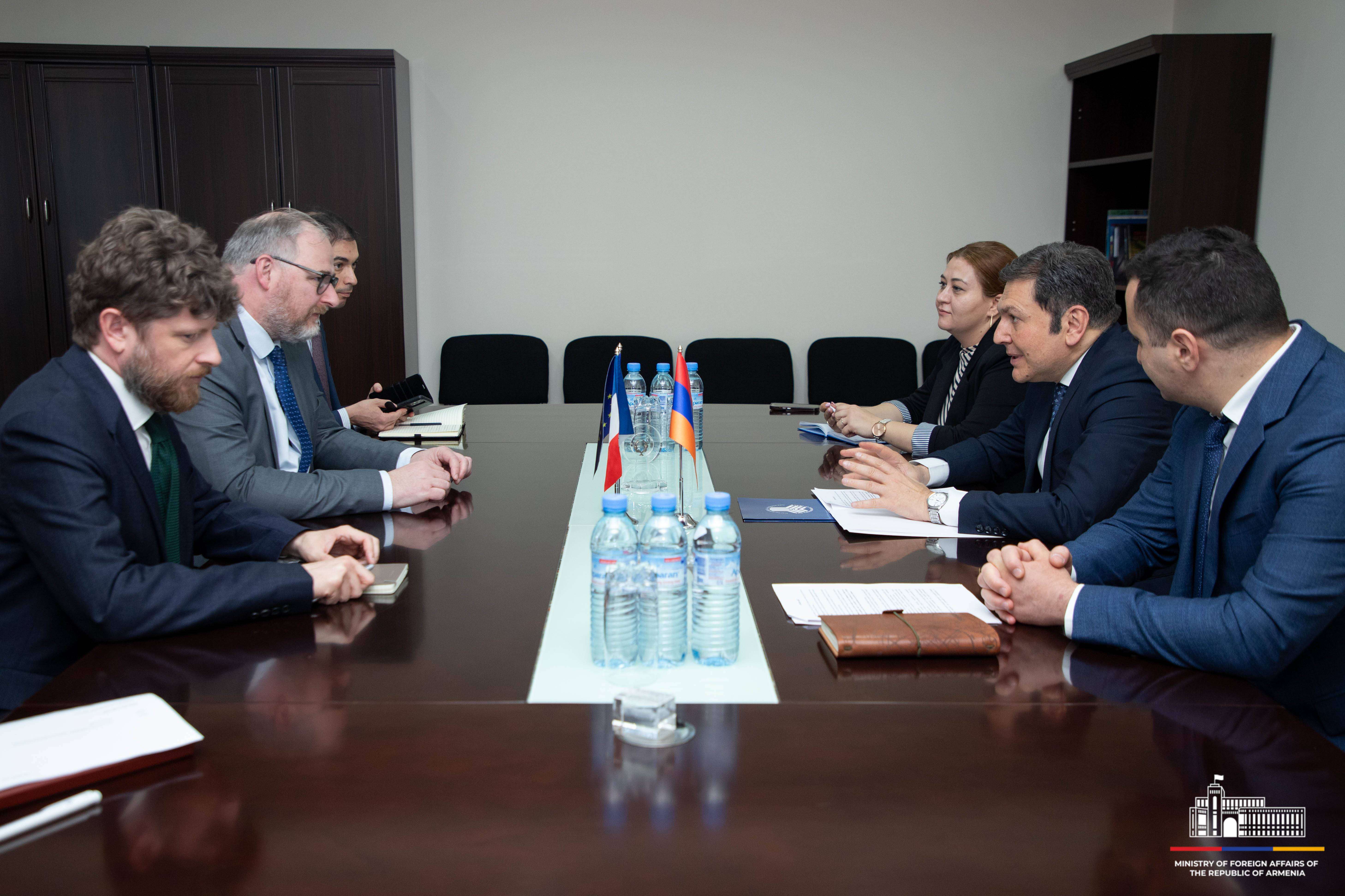 They referred to the multi-sectoral cooperation between Armenia and ...