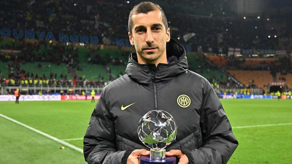 Henrikh Mkhitaryan signs for Inter - Football Republic