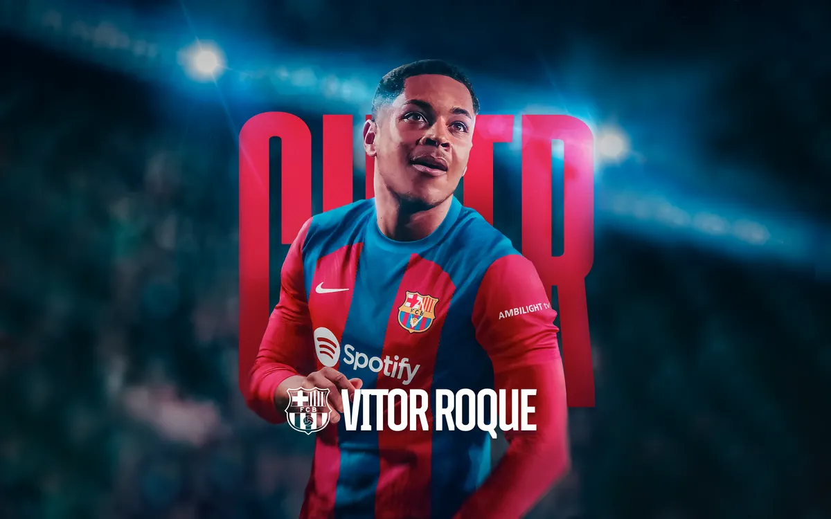 Official; Vitor Roque, FC Barcelona player | Radar Armenia