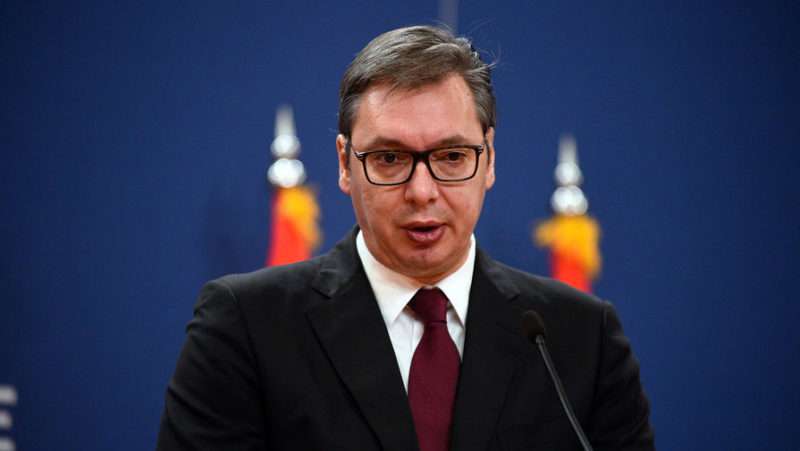 Serbian President Alexander Vucic sent a condolence telegram to ...