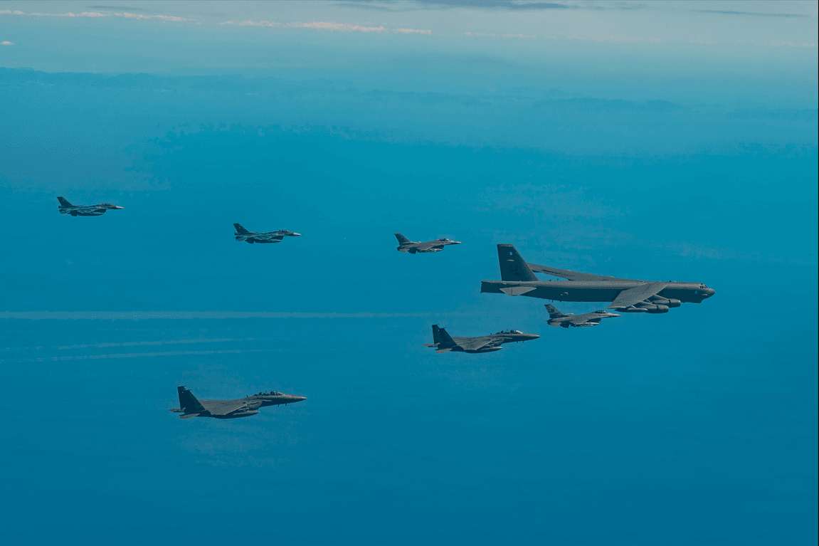 The US, Japan And South Korea Held Joint Air Exercises For The First ...